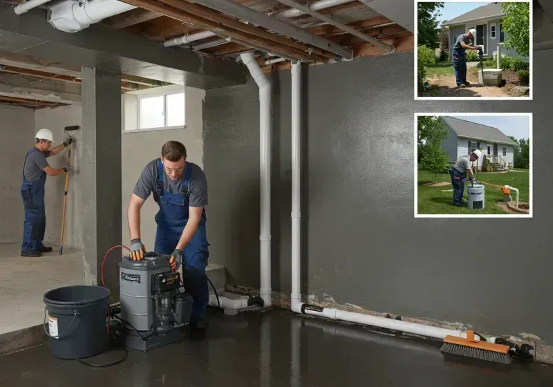 Basement Waterproofing and Flood Prevention process in Indian Heights, IN